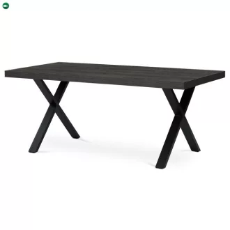   Étkezőasztal 180x90cm, laminált, szürke tölgy, HT-R5316 GREY