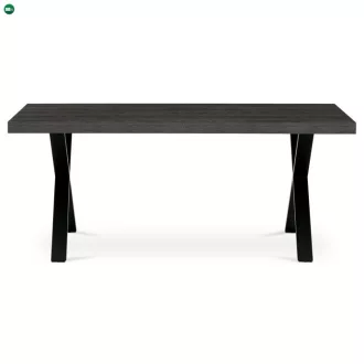   Étkezőasztal 180x90cm, laminált, szürke tölgy, HT-R5316 GREY