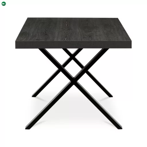 Étkezőasztal 180x90cm, laminált, szürke tölgy, HT-R5316 GREY
