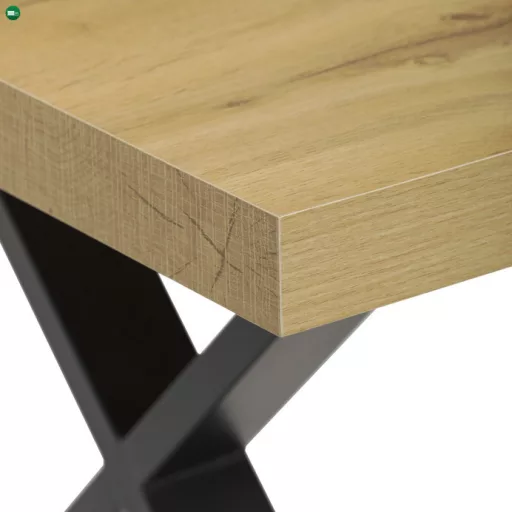 Tölgy Laminált Étkezőasztal 180×90 cm. HT-R5316 OAK