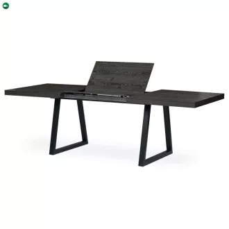   Bővíthető Étkezőasztal 160–240×90 cm, Laminált Szürke Tölgy. HT-R5624 GREY