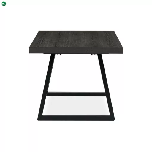Bővíthető Étkezőasztal 160–240×90 cm, Laminált Szürke Tölgy. HT-R5624 GREY