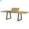 Bővíthető Étkezőasztal 160–240×90 cm, Laminált Tölgy. HT-R5624 OAK