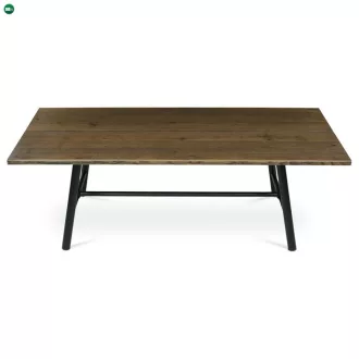 Étkezőasztal 220×90 cm, Dió Furnér. HT-T1822 WAL