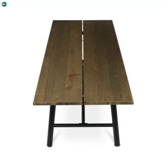 Étkezőasztal 220×90 cm, Dió Furnér. HT-T1822 WAL