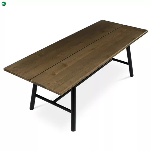 Étkezőasztal 220×90 cm, Dió Furnér. HT-T1822 WAL