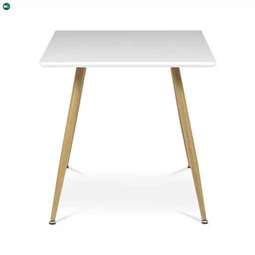 Étkezőasztal 140×80 cm, MDF, Fehér. HT-W1214 WT