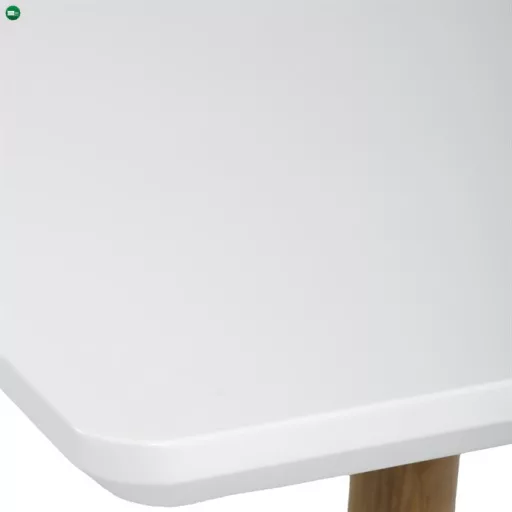 Étkezőasztal 140×80 cm, MDF, Fehér. HT-W1214 WT