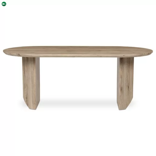 Étkezőasztal 200×100 cm, MDF, San Remo Tölgy. HT-W1578 SRE