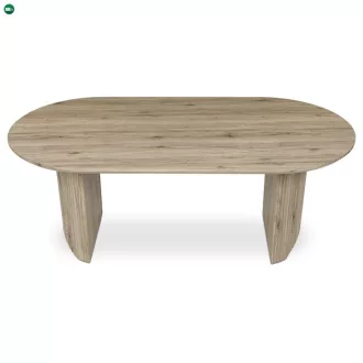   Étkezőasztal 200×100 cm, MDF, San Remo Tölgy. HT-W1578 SRE
