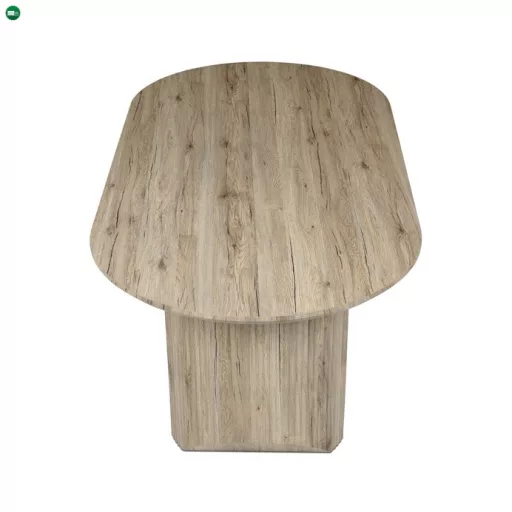 Étkezőasztal 200×100 cm, MDF, San Remo Tölgy. HT-W1578 SRE