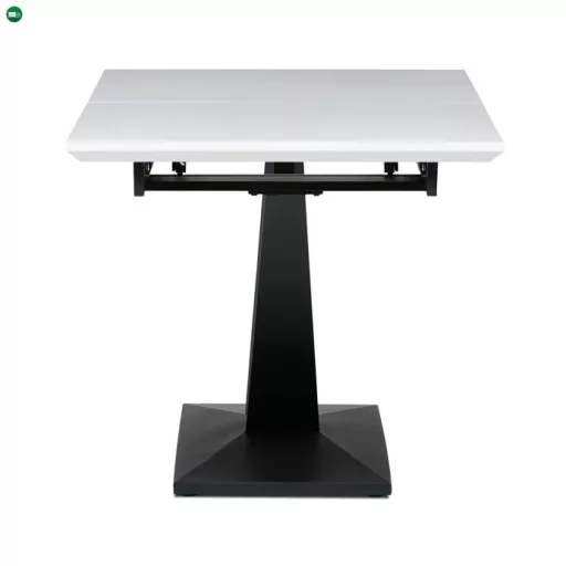Bővíthető Étkezőasztal 140–180×85 cm, MDF, Fehér. HT-W1630 WT