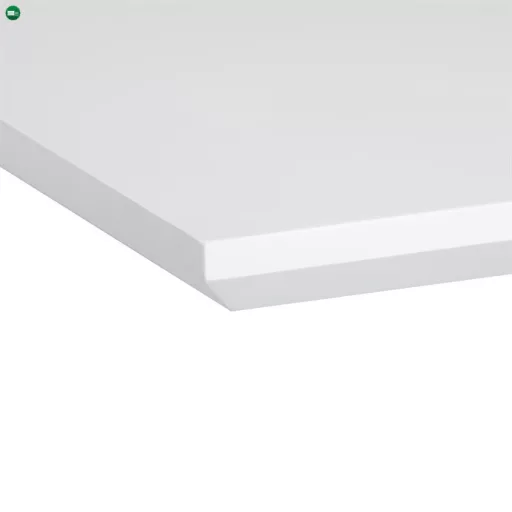 Bővíthető Étkezőasztal 140–180×85 cm, MDF, Fehér. HT-W1630 WT
