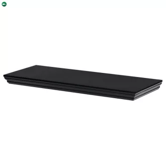   Lebegő Polc Fekete Színben. Méret: 60 cm. Anyaga: MDF. P-024