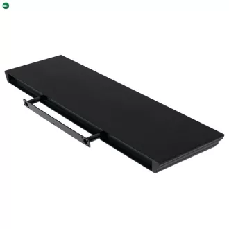   Lebegő Polc Fekete Színben. Méret: 80 cm. Anyaga: MDF. P-025