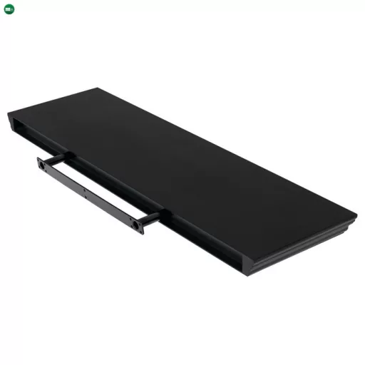 Lebegő Polc Fekete Színben. Méret: 80 cm. Anyaga: MDF. P-025