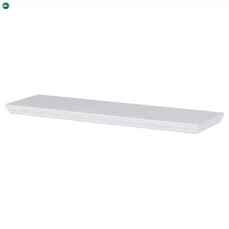   Lebegő Polc Fehér Színben. Méret: 80 cm. Anyaga: MDF. P-025