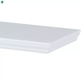  Lebegő Polc Fehér Színben. Méret: 80 cm. Anyaga: MDF. P-025