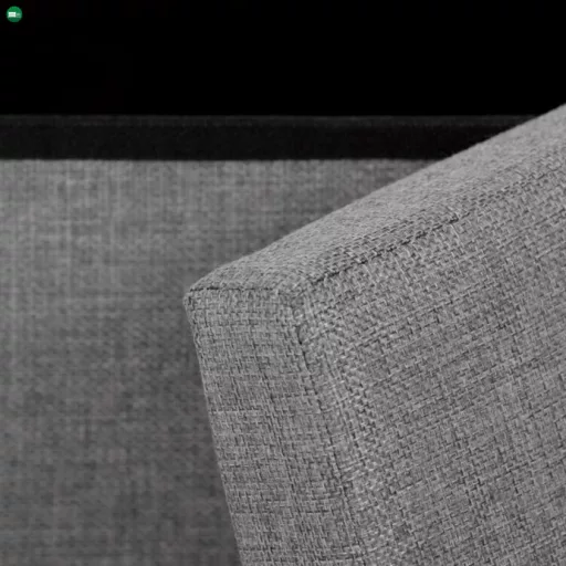 Tárolós Puff, Szürke Szövet. TAB-461 GREY2