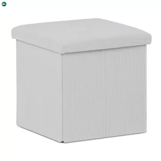 Krém Kordbársony Tárolós Puff. TAB-471 CRM6