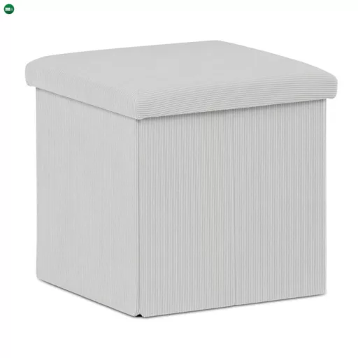 Krém Kordbársony Tárolós Puff. TAB-471 CRM6