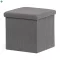 Szürke Kordbársony Tárolós Puff. TAB-471 GREY6