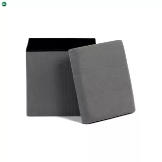 Szürke Kordbársony Tárolós Puff. TAB-471 GREY6
