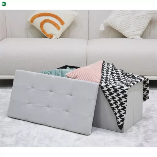 Krém Kordbársony Tárolós Puff. TAB-472 CRM6