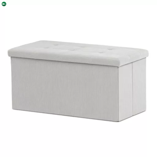 Krém Kordbársony Tárolós Puff. TAB-472 CRM6