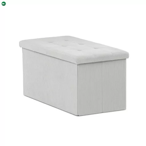 Krém Kordbársony Tárolós Puff. TAB-472 CRM6