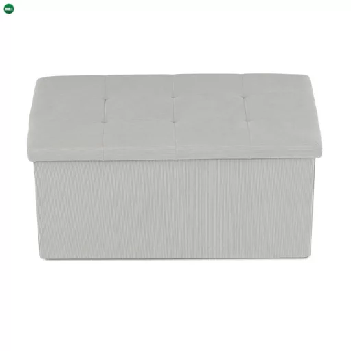 Krém Kordbársony Tárolós Puff. TAB-472 CRM6