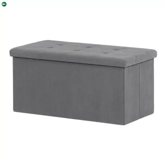 Szürke Kordbársony Tárolós Puff. TAB-472 GREY6