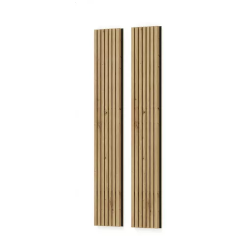 LAMELLÁS FALI PANEL MDF 2 db. 137x23 cm. WOTAN TÖLGY SZÍNBEN AURIS