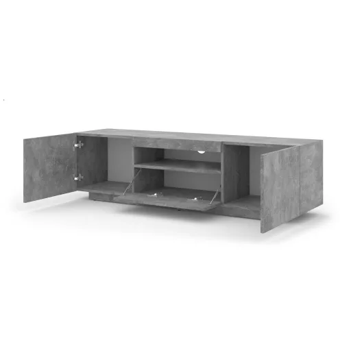AURA TV Szekrény 150 cm Beton Színben