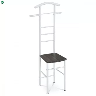   81870 Fehér szobainas sonoma tölgy dekorációval, terhelhetőség 90 kg Raktárról
