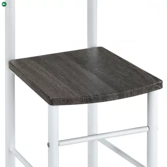   81870 Fehér szobainas sonoma tölgy dekorációval, terhelhetőség 90 kg Raktárról
