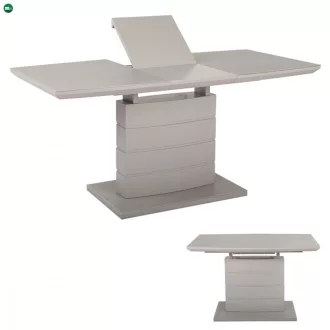   Modern Bővíthető Étkezőasztal Szürke Színben 110+40x70 cm. HT-420 Belföldi Raktárról