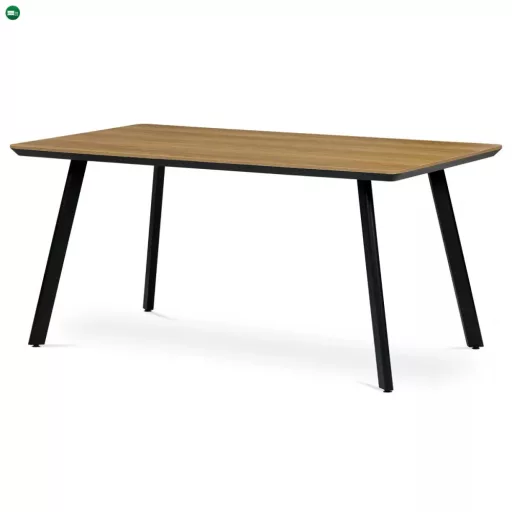 Étkezőasztal Kőris-Tölgy Mintázattal 160x90x76 cm. HT-532 Belföldi Raktárról