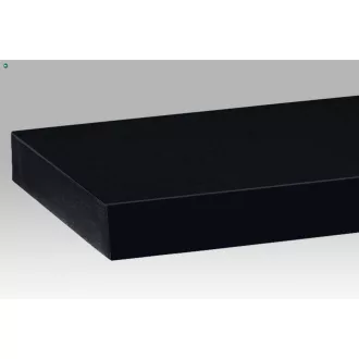   P-002 Lebegő polc 120 cm, MDF, Magasfényű Fekete Színben Belföldi Raktárról