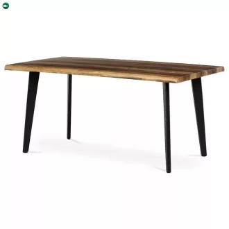   Étkezőasztal 160×90 cm, MDF, Old Wood. HT-F4416 OLW Belföldi Raktárról