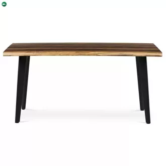   Étkezőasztal 160×90 cm, MDF, Old Wood. HT-F4416 OLW Belföldi Raktárról