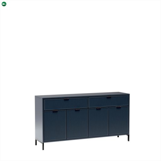 ELEGANZO LS-1 2S4D komód sötétkék színben