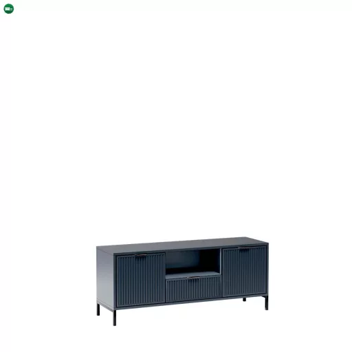 TV szekrény 135 cm indigo színben – ELEGANZO LS‑3
