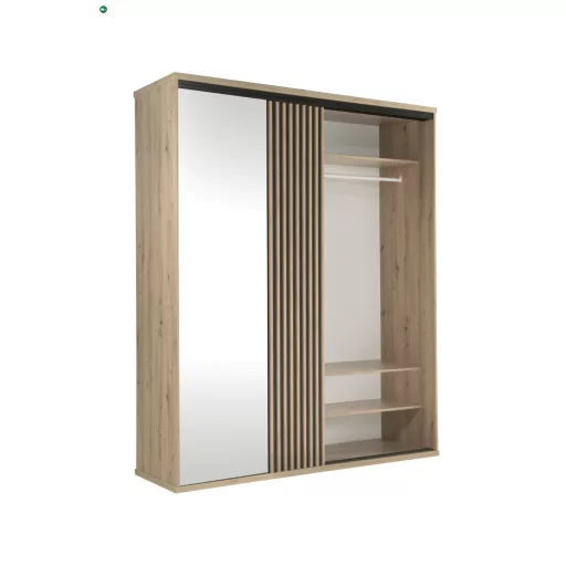 Ruhásszekrény 179 cm Artisan tölgy színben – MODERNO C‑14