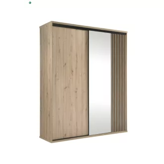   Ruhásszekrény 179 cm Artisan tölgy színben – MODERNO C‑14