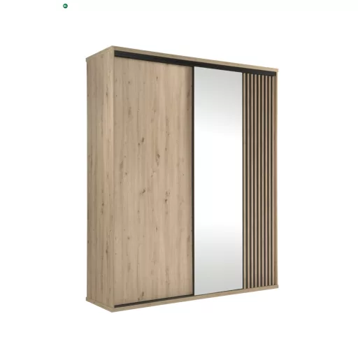 Ruhásszekrény 179 cm Artisan tölgy színben – MODERNO C‑14