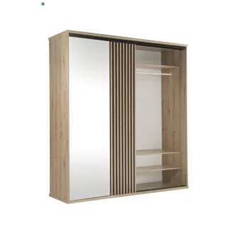   Ruhásszekrény 199 cm Artisan tölgy színben – MODERNO C‑15