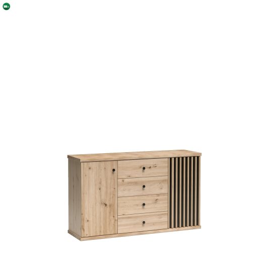 MODERNO 4S2D C-4 komód KÉZMŰVES TÖLGY