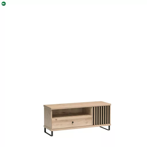 TV szekrény 124 cm Artisan tölgy színben – MODERNO C‑7