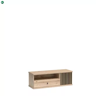  TV szekrény 124 cm Artisan tölgy színben – MODERNO C‑7